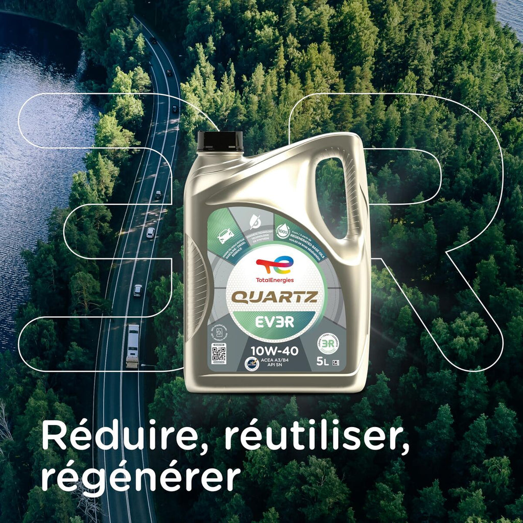 Car Motor Oil Totalenergies Quartz EV3R 10W40 5 L